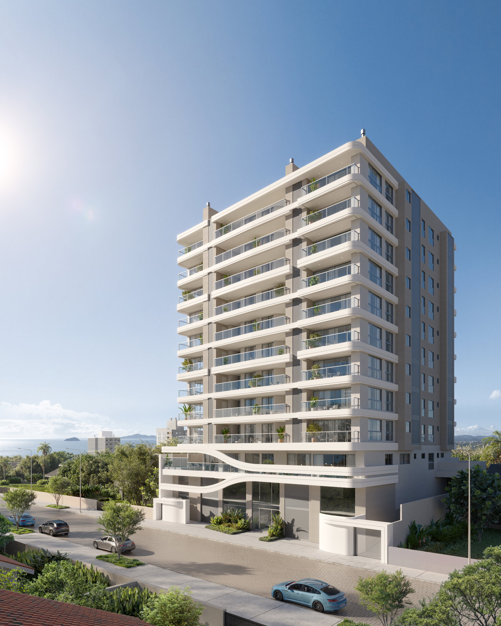 Fachada do empreendimento Punta Cana em Balneário Piçarras